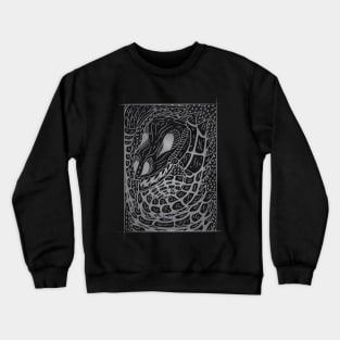 Skeleton Snake Crewneck Sweatshirt